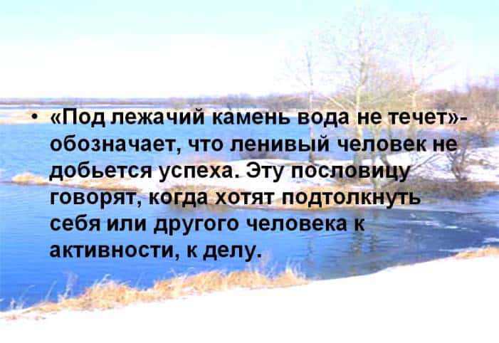 5 пословиц и 5 поговорок с объяснением. Пословицы и поговорки: значение и смысл