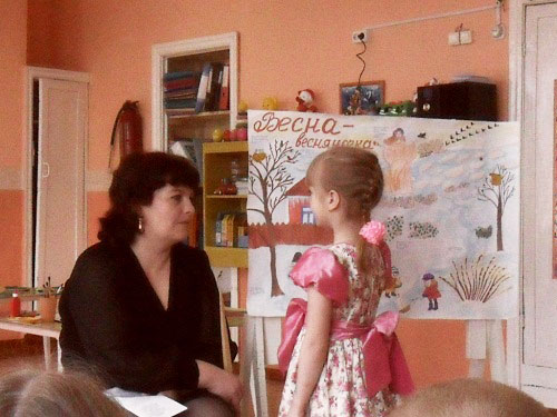 «Весна идёт — весне дорогу». Открытое интегрированное занятие в средней группе